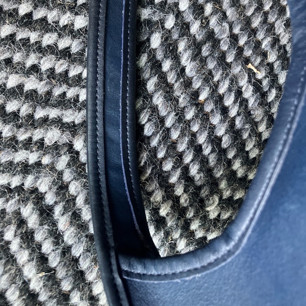 Rare Vintage Coach 9027 Ergo Mini Satchel Bag - Navy Blue - Picture 6 of 7